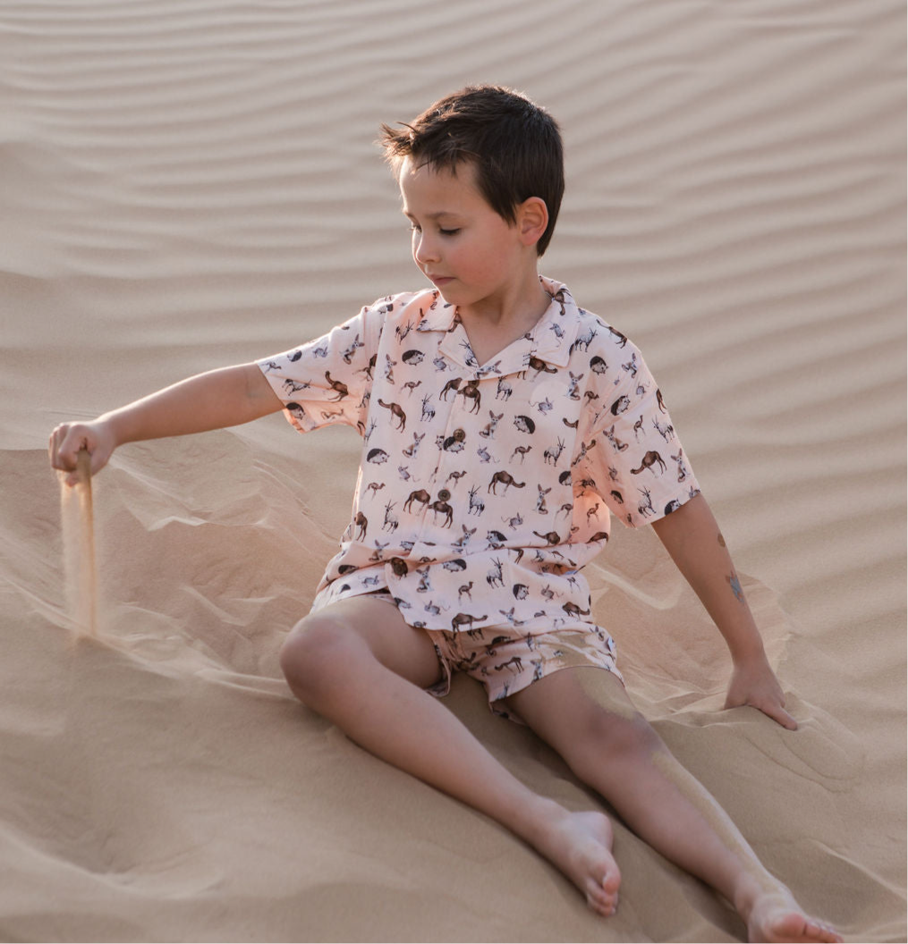 Desert Darlings | Boys Shorts & T-Shirts Set